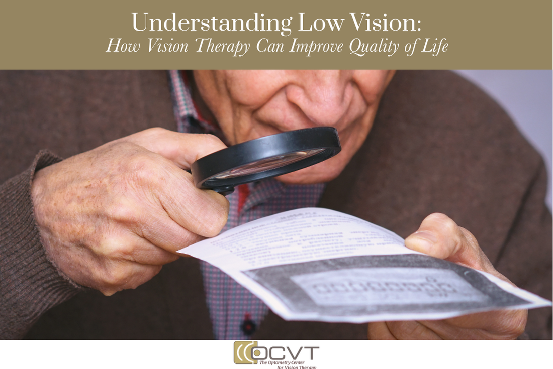 Understanding Low Vision:
How Vision Therapy Can Improve Quality of Life
